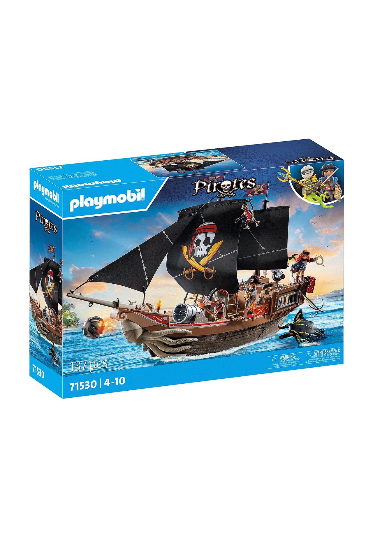 playmobil® Pirates - Großes Piratenschiff 71530