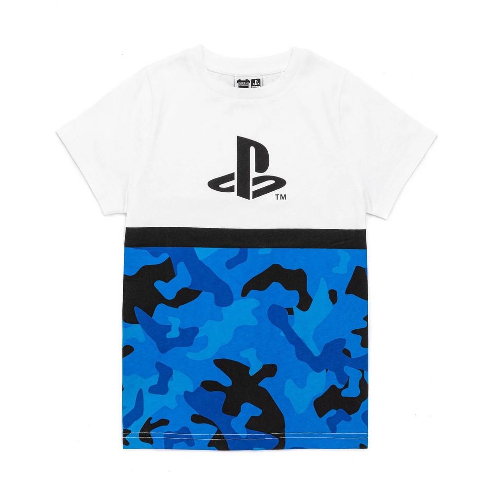 Playstation Jungen Camo-Logo-T-Shirt 5-6 Years