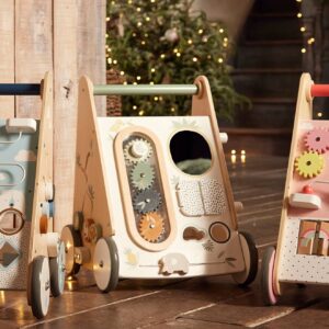 Baby Lauflernwagen PANDAFREUNDE mit Bremse