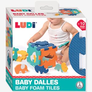 Baby Schaumstoff-Puzzlematte Tiere LUDI