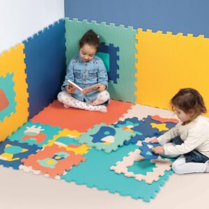 Extragroße Baby Schaumstoff-Puzzlematte LUDI