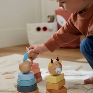 3er-Set Baby Stapelfiguren WALDFREUNDE