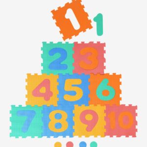 Kinderzimmer Puzzle-Spielmatte Himmel-und-Hölle mit Zahlen