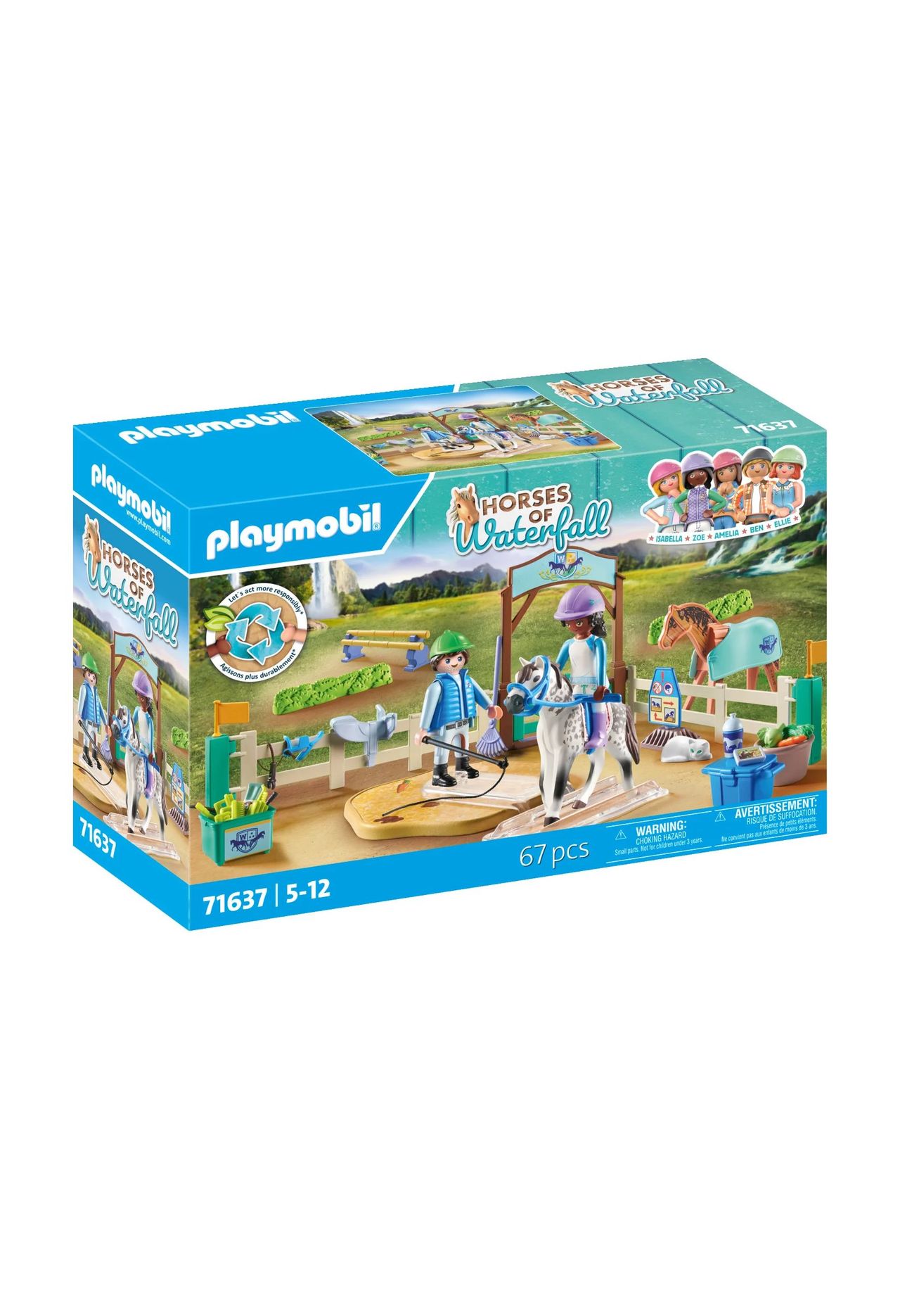 playmobil® Horses of Waterfall - Moderner Reitplatz 71637