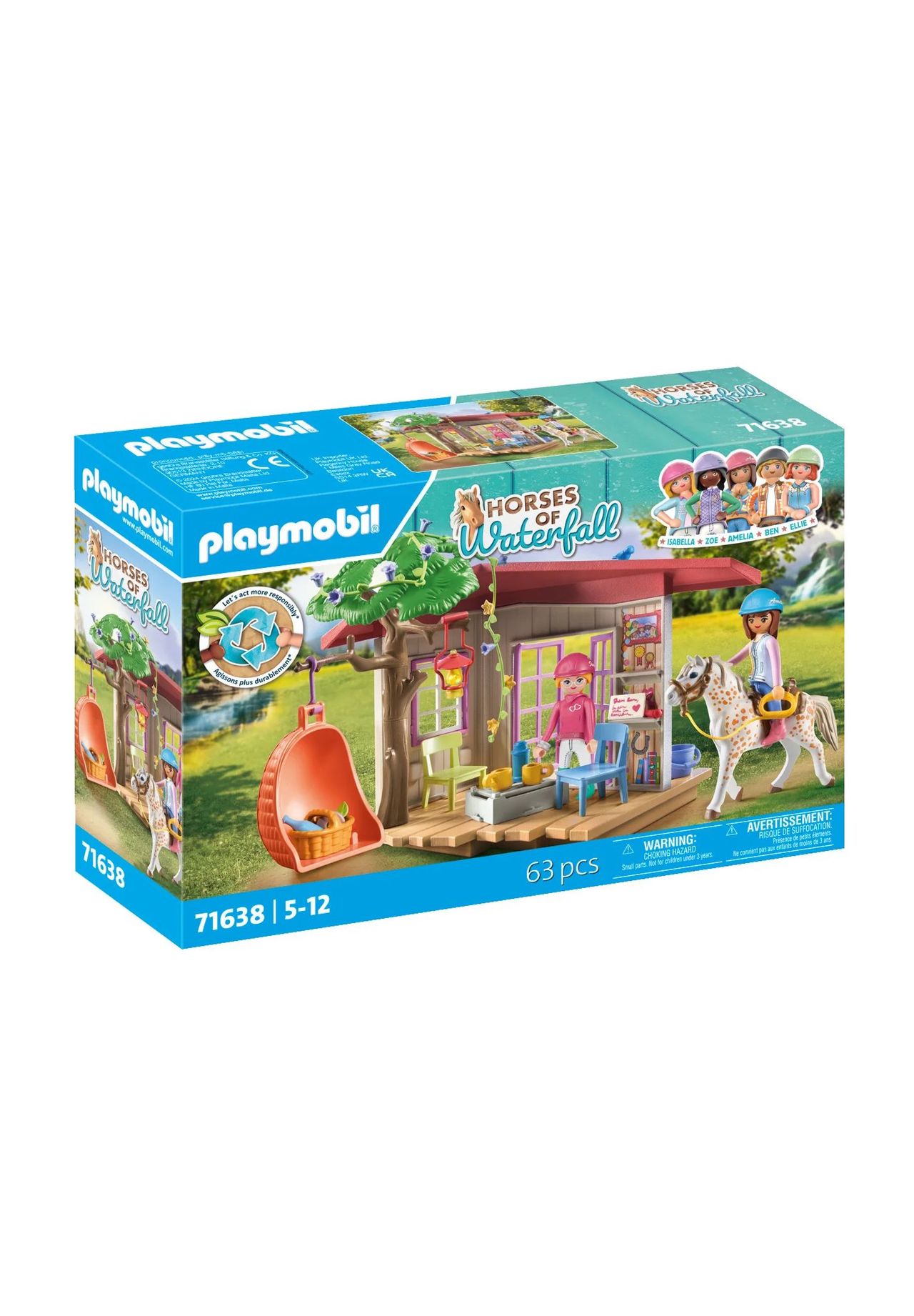 playmobil® Horses of Waterfall - Geheimes Clubhaus für Pferdefans 71638