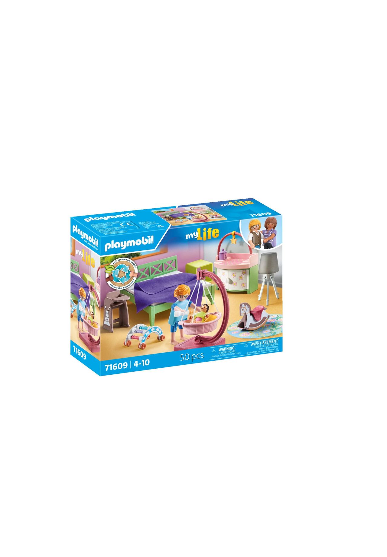 playmobil® my Life - Schlafzimmer mit Babyspielecke 71609