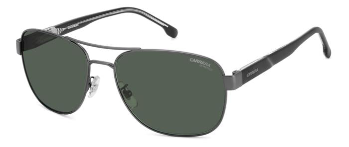 Carrera Herren C FLEX 02/G/S R80/QT Sonnenbrillen Metall Rutenio dunkel Grün Quadratisch Normal