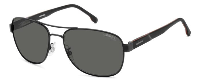 Carrera Herren C FLEX 02/G/S 003/M9 Sonnenbrillen Metall Schwarz Grau Quadratisch Polarisiert