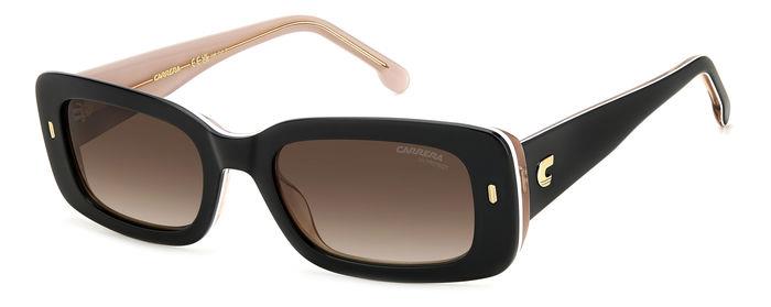 Carrera Damen CARRERA 3014/S KDX/HA Sonnenbrillen Acetat Schwarz Braun Quadratisch Normal Schattiert Carrera Damen CARRERA 3014/S KDX/HA Sonnenbrillen Acetat Schwarz Braun Quadratisch Normal Schattiert