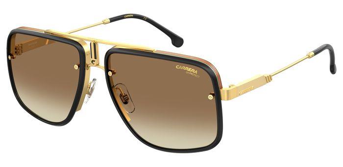 Carrera Unisex CA GLORY II 001/86 Sonnenbrillen Metall Gold Braun Quadratisch Schattiert Carrera Unisex CA GLORY II 001/86 Sonnenbrillen Metall Gold Braun Quadratisch Schattiert