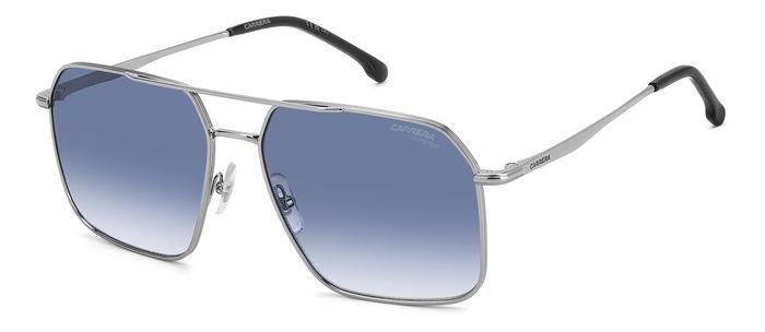 Carrera Herren CARRERA 333/S 6LB/08 Sonnenbrillen Stahl Grau Blau Pilot  Schattiert