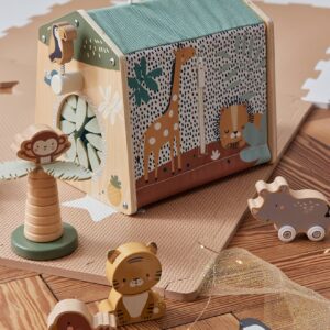 Baby Activity-Haus mit Tieren TANSANIA