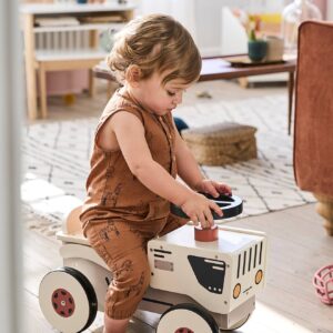 Rutschfahrzeug TRAKTOR aus Holz FSC®