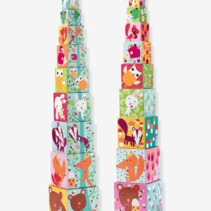 10er-Set Stapelwürfel Waldmotive DJECO 10er-Set Stapelwürfel Waldmotive DJECO