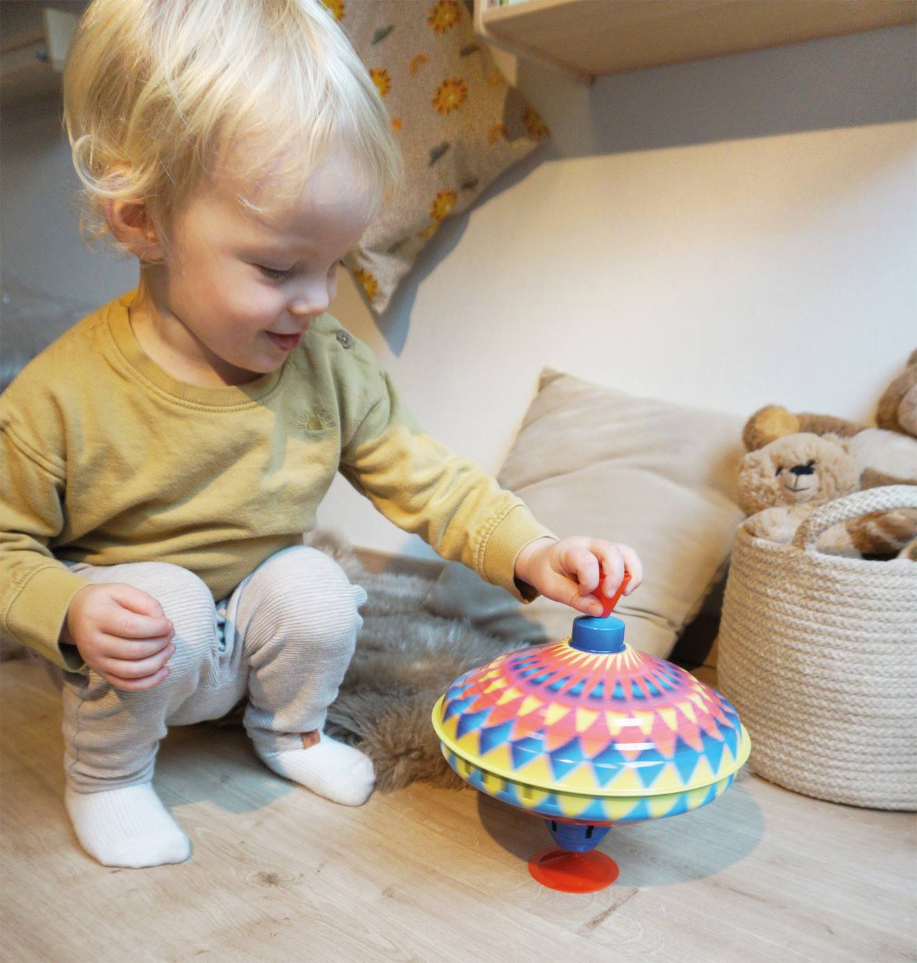 Baby Brummkreisel KUNTERBUNT small foot®