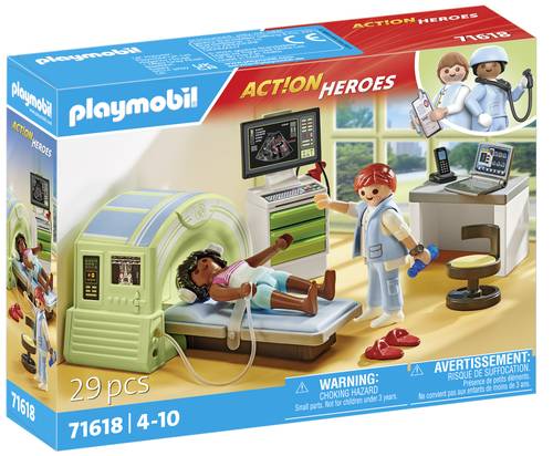 Playmobil® ACT!ON HEROES MRT mit Patient 71618