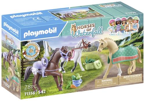 Playmobil® Horses of Waterfall 3Pferde: Morgan, Quarter Horse & Shagya Araber 71356