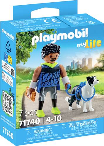 Playmobil® My Life Jogger mit Border Collie 71740