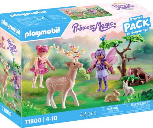 Playmobil® Fairies Feen mit süßen Waldtieren 71800