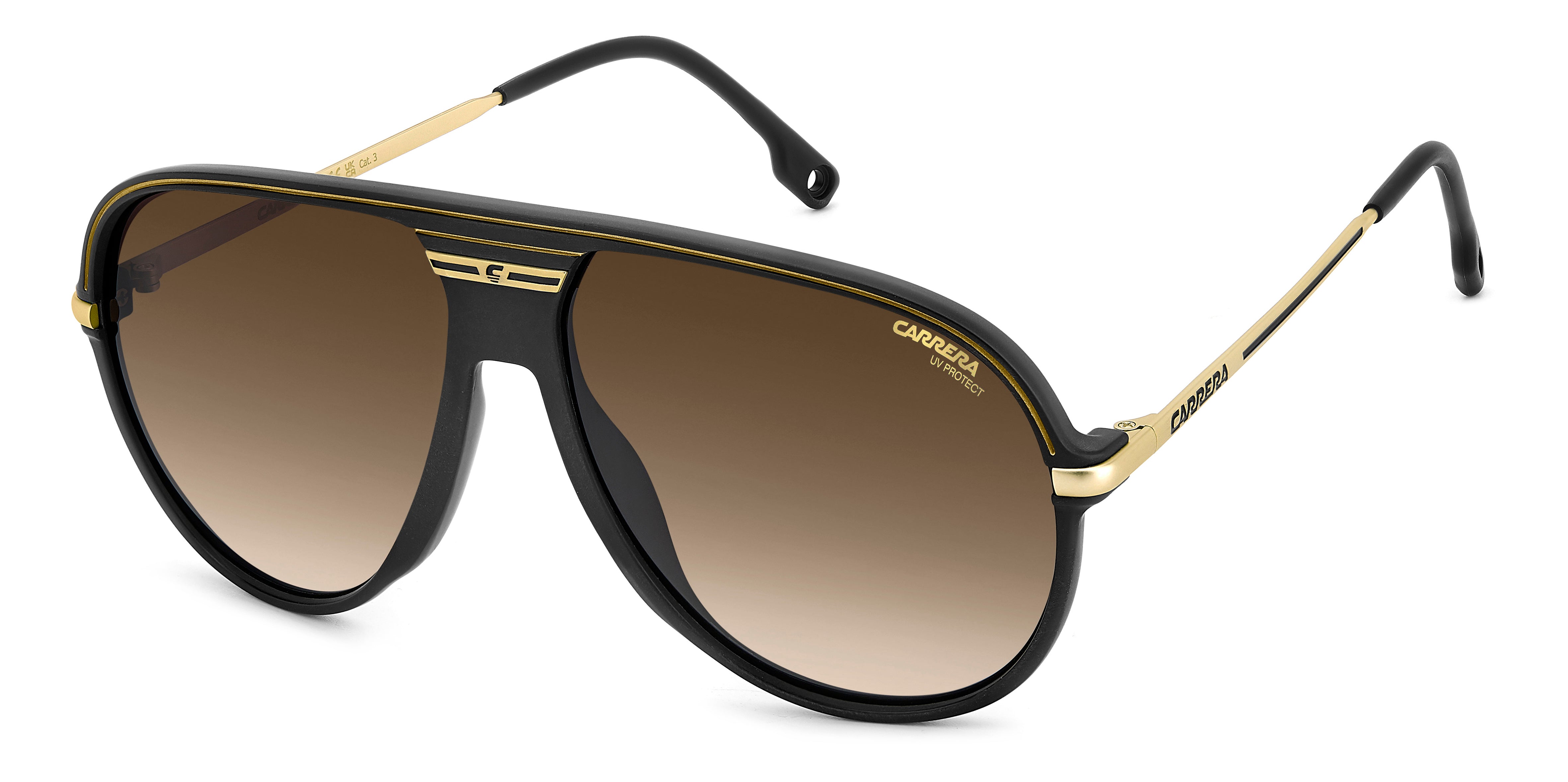 Carrera Herren C SPORT 06/S I46/86 Sonnenbrillen Polyamid Schwarz Braun Pilot Normal Schattiert Carrera Herren C SPORT 06/S I46/86 Sonnenbrillen Polyamid Schwarz Braun Pilot Normal Schattiert