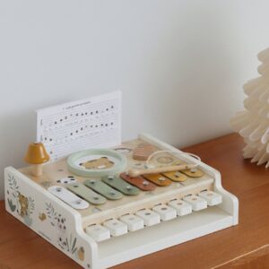 2-in-1 Baby Spieltisch: Klavier & Instrumente TANSANIA