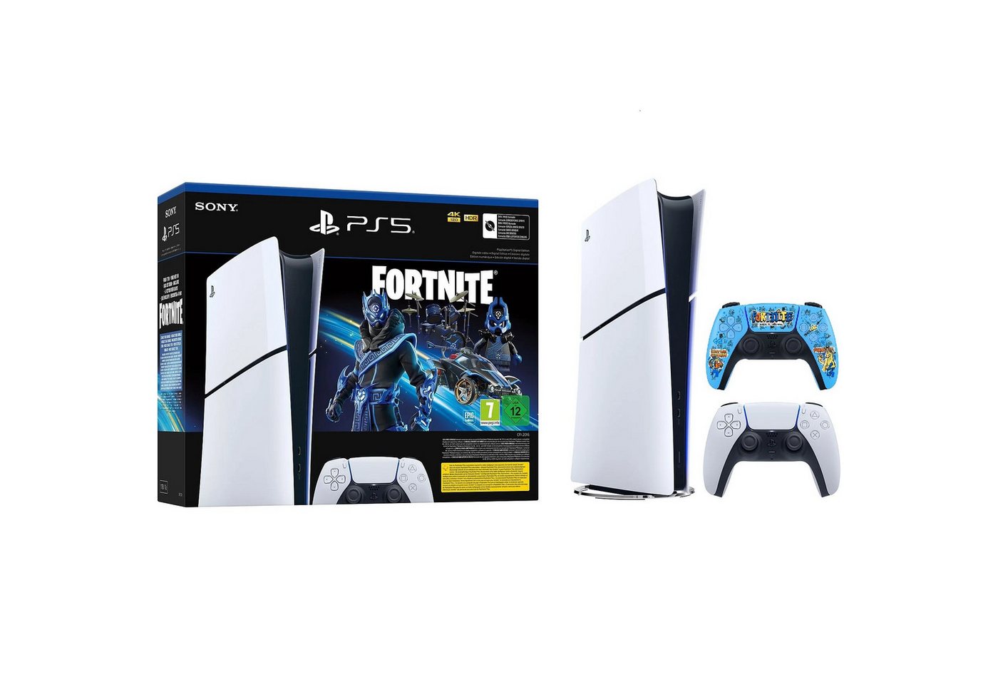 Playstation PlayStation 5 Slim Digital ohne Laufwerk + Fortnite Gutschein 1TB (Digital Edition Slim ohne Laufwerk), SSD, Console Playstation PlayStation 5 Slim Digital ohne Laufwerk + Fortnite Gutschein 1TB (Digital Edition Slim ohne Laufwerk), SSD, Console
