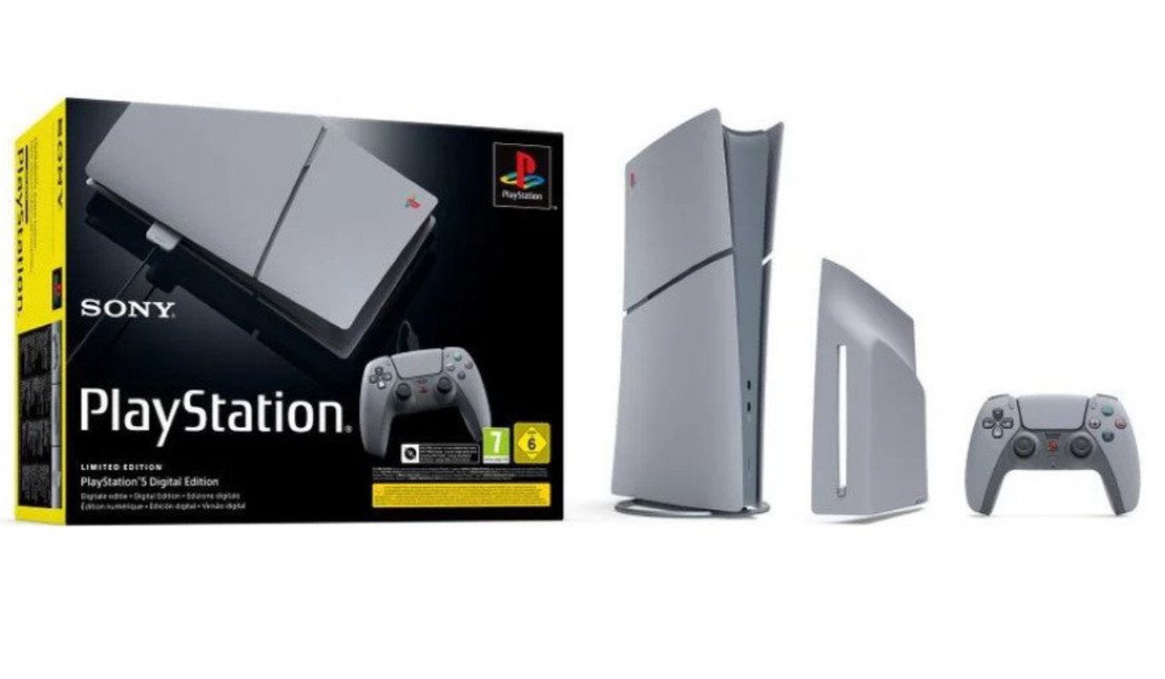 Playstation Digital-Edition (Slim) – 30th Anniversary Limited Edition (Digital-Edition (Slim) – 30th Anniversary Limited + 1 Controller) Playstation Digital-Edition (Slim) – 30th Anniversary Limited Edition (Digital-Edition (Slim) – 30th Anniversary Limited + 1 Controller)