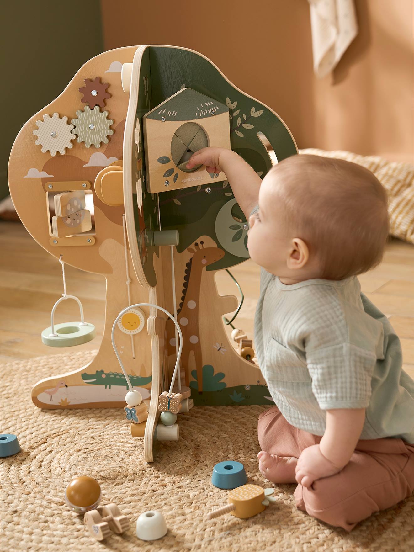 Activity-Baum aus Holz FSC®  pandafreunde