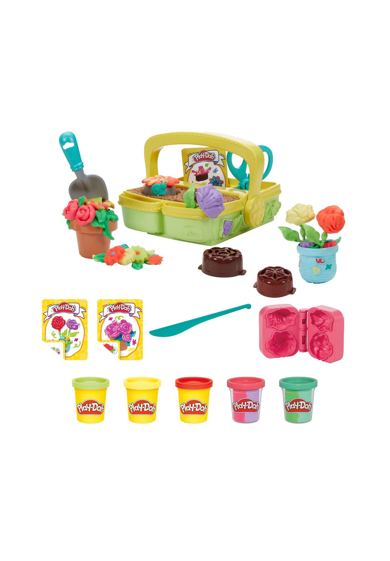 Play-Doh Knetset "Bunter Blumenspaß", BUNT