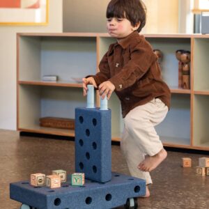 Kinder Motorik-Bauklötze aus Schaumstoff CURIOSITY SET MODU