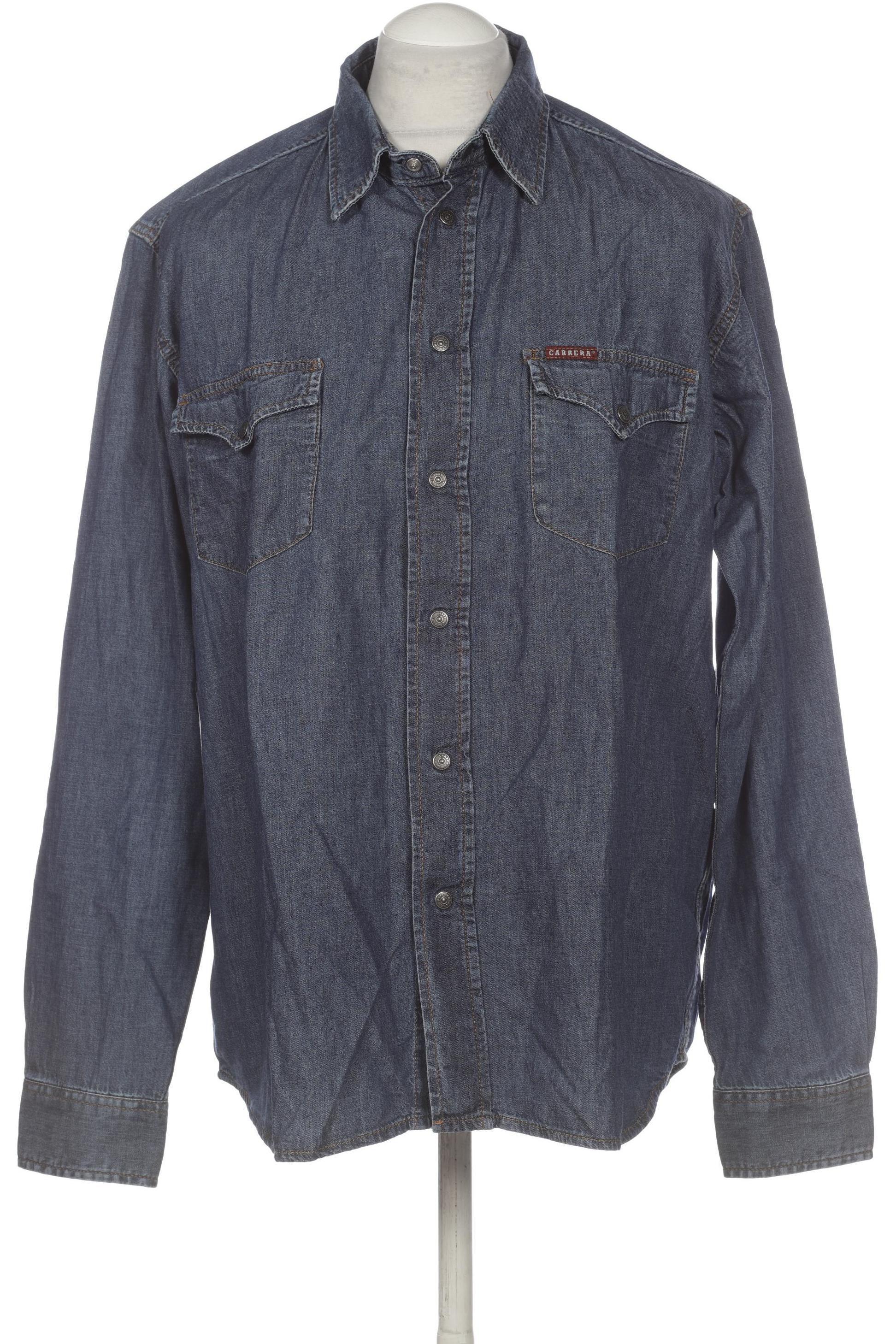 Carrera Herren Hemd, blau, Gr. 54 Carrera Herren Hemd, blau, Gr. 54