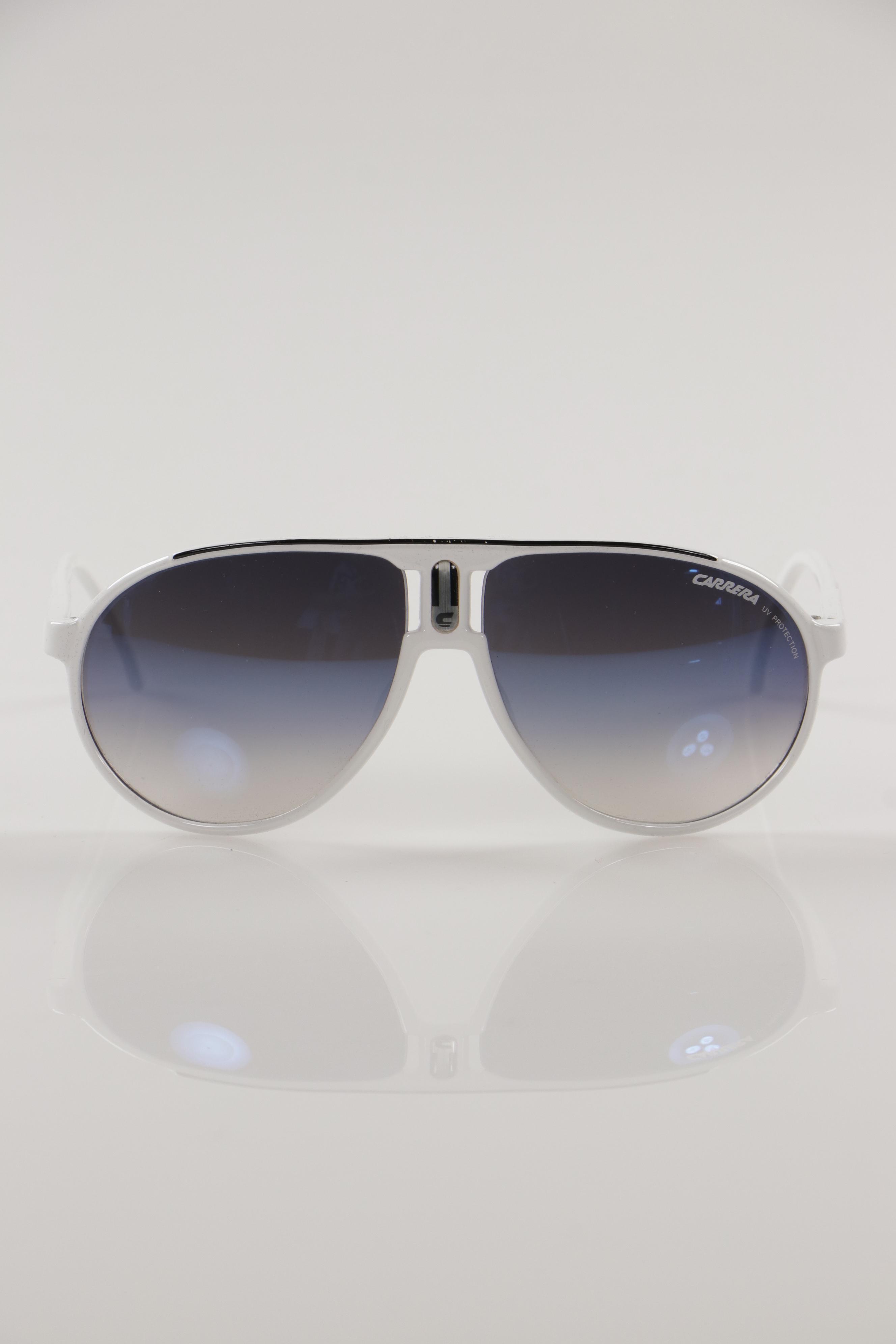 Carrera Herren Sonnenbrille, weiß, Gr.