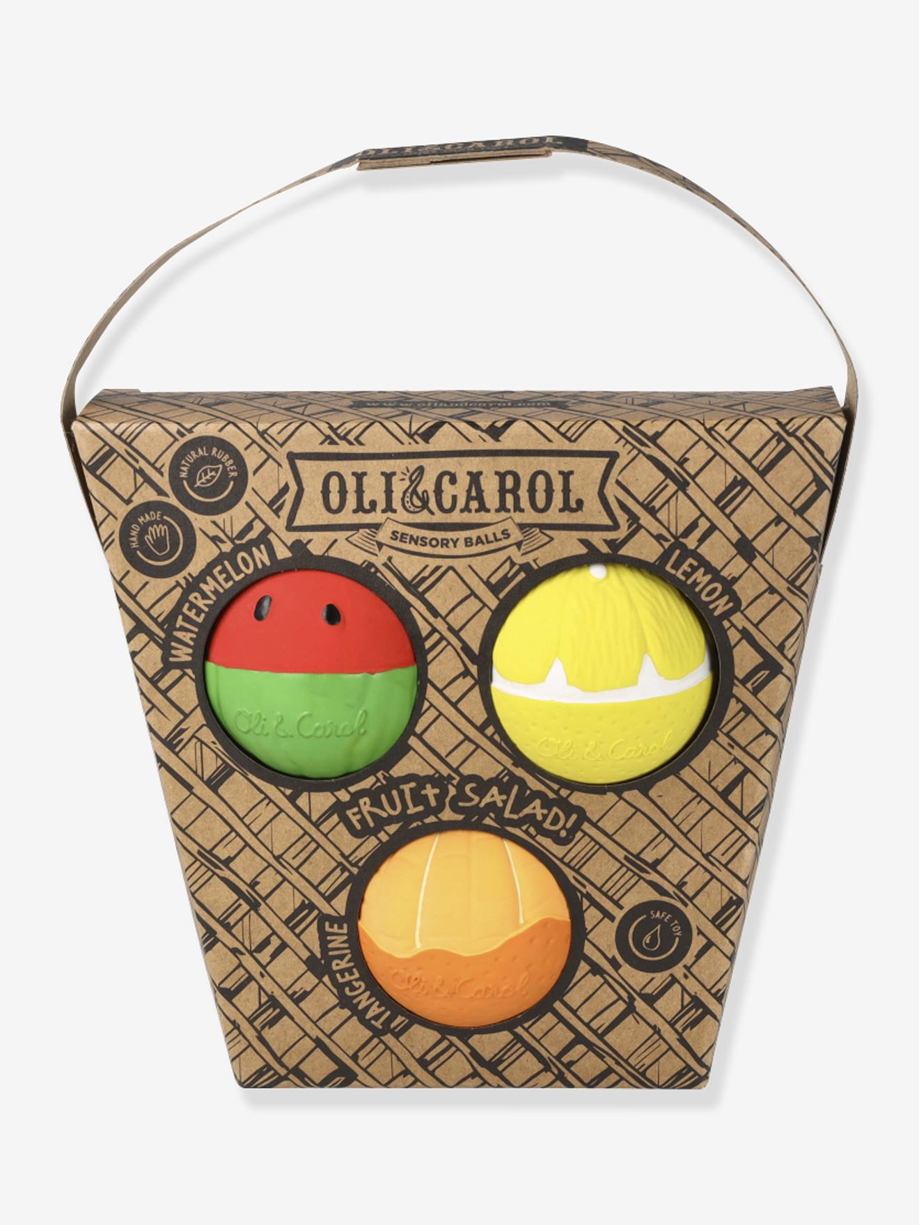 Greifbälle Baby 3er-Set OBSTSALAT OLI & CAROL Greifbälle Baby 3er-Set OBSTSALAT OLI & CAROL