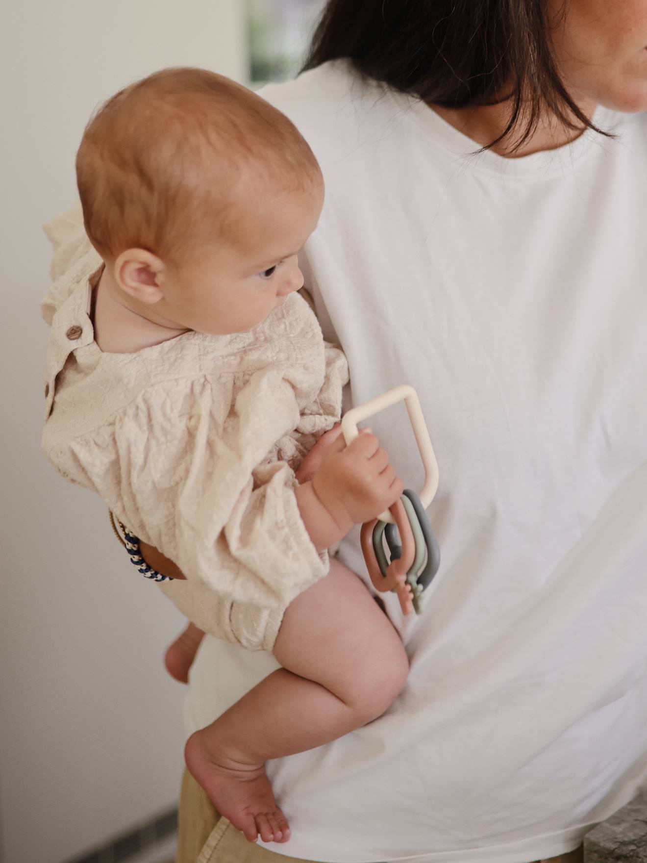 Zahnungshilfe aus Silikon Baby KEY MUSHIE Zahnungshilfe aus Silikon Baby KEY MUSHIE