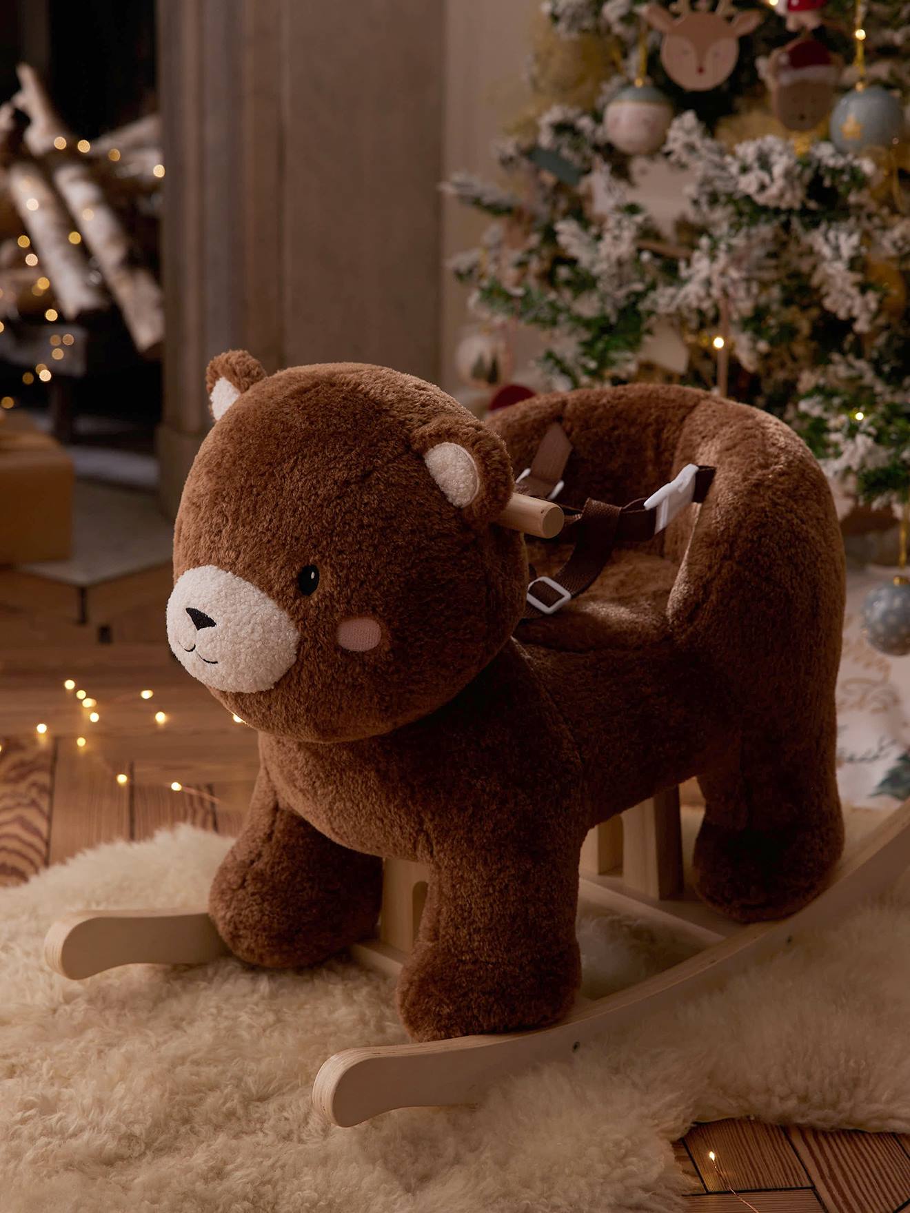 Baby Schaukelbär aus Holz FSC®