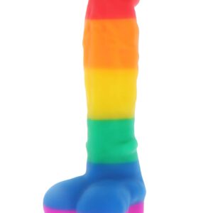 Regenbogen Lover Dildo 18 cm