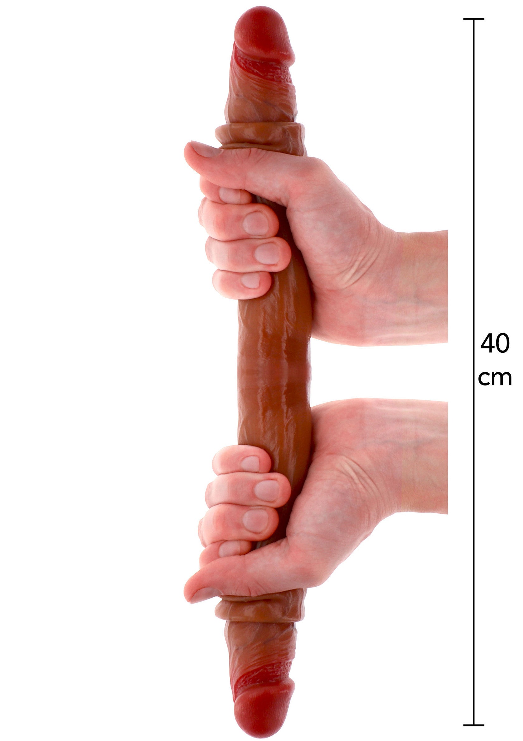 Vorhaut Doppel Dong Silikon 40 cm