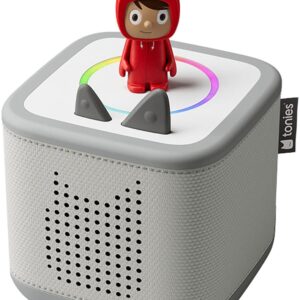 tonies Lautsprecher »Toniebox 2 Starter Set« Stereo (Bluetooth   NFC   WLAN Beleuchtungseffekte   Kabellos   Sleep Timer   Wecker ) Kindersicher ab 1