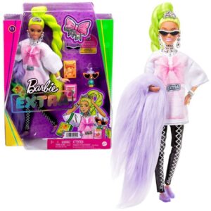 Barbie Anziehpuppe Extra Deluxe Spiel-Set Barbie Puppe Tier & Zubehör Mattel HDJ44