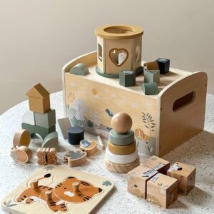 Baby Spielzeug-Set mit Tiermotiven