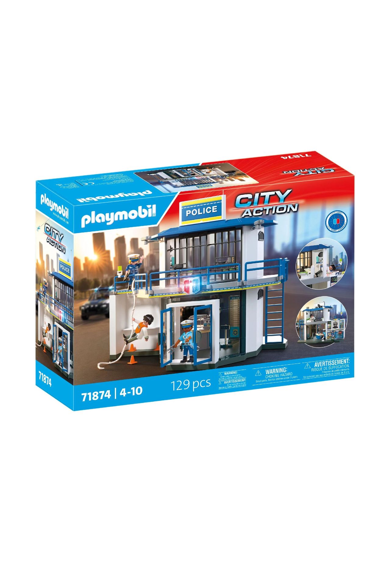 playmobil® City Action - Polizeiwache mit Fahndungsraum 71874