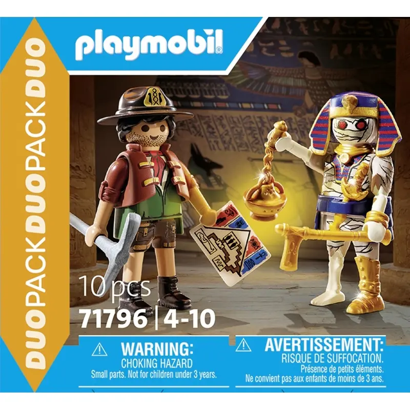 Konstruktionsspielset Duo Schatzjäger + Mumie Playmobil Konstruktionsspielset Duo Schatzjäger + Mumie Playmobil