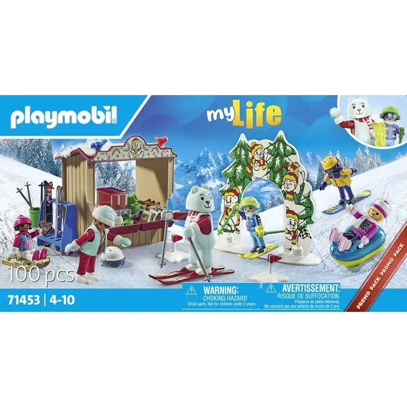 Skisport-Simulationsspiel Playmobil