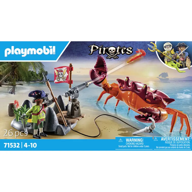 Piraten- und Riesenkrebs-Simulationsspiele Playmobil Piraten- und Riesenkrebs-Simulationsspiele Playmobil