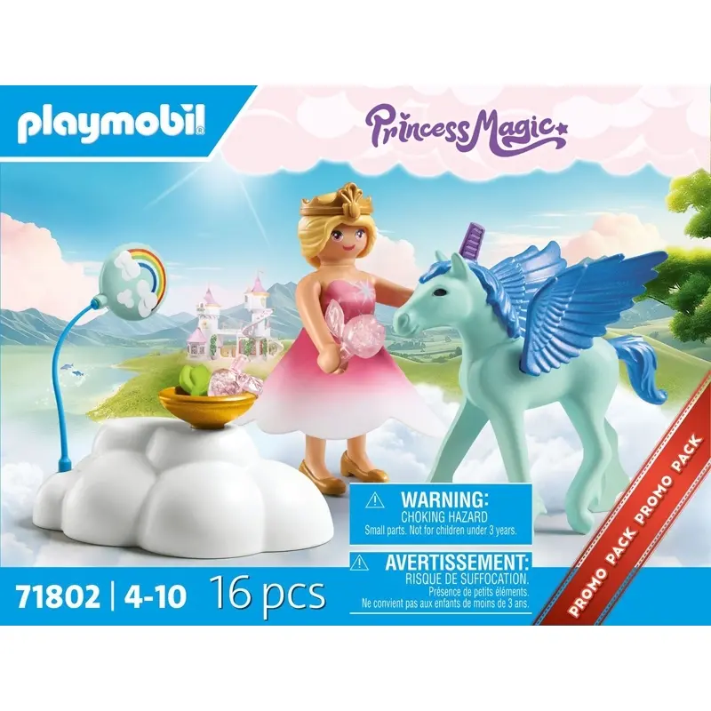 Prinzessin und Fohlen Simulation Spiel: Flügel und Wolke Playmobil Prinzessin und Fohlen Simulation Spiel: Flügel und Wolke Playmobil