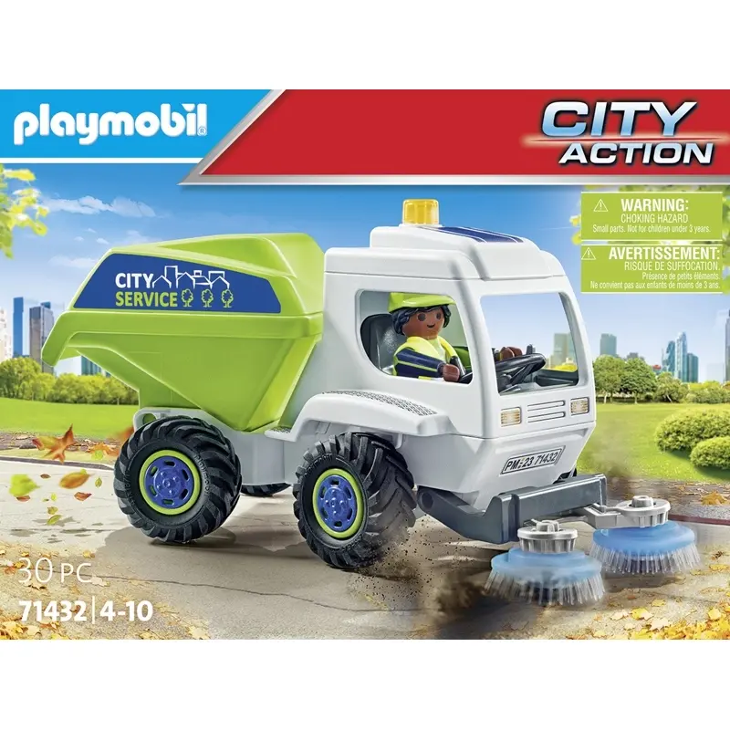 Straßenkehrfahrzeug Spielzeugauto Playmobil