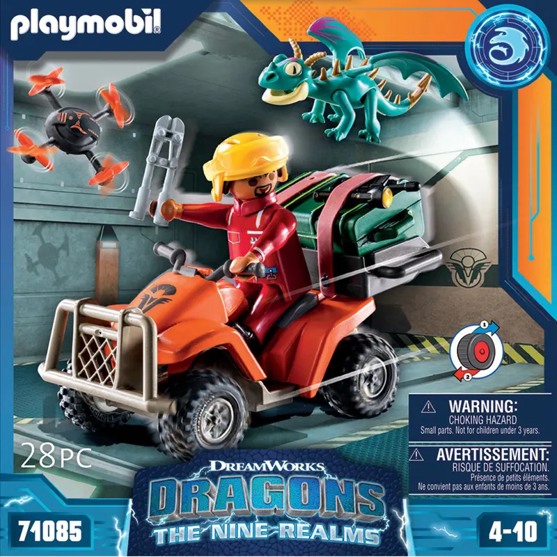 Baukasten Drachen Playmobil Icaris Quad