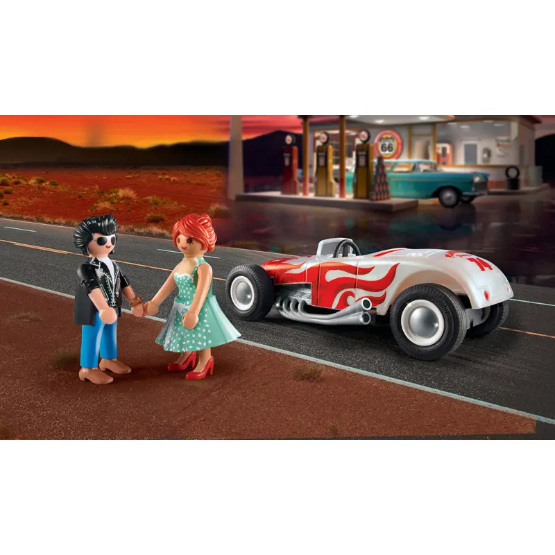 Paar-Autospiele Playmobil Vintage
