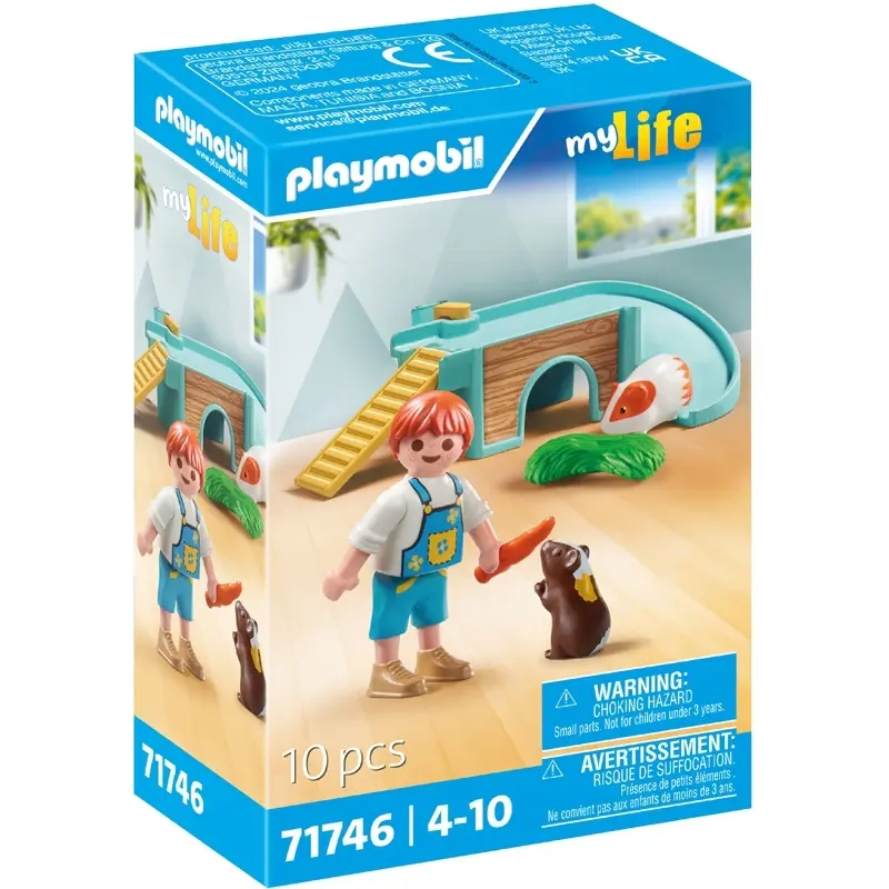 Baukästen 2 Meerschweinchen und Zubehör Playmobil