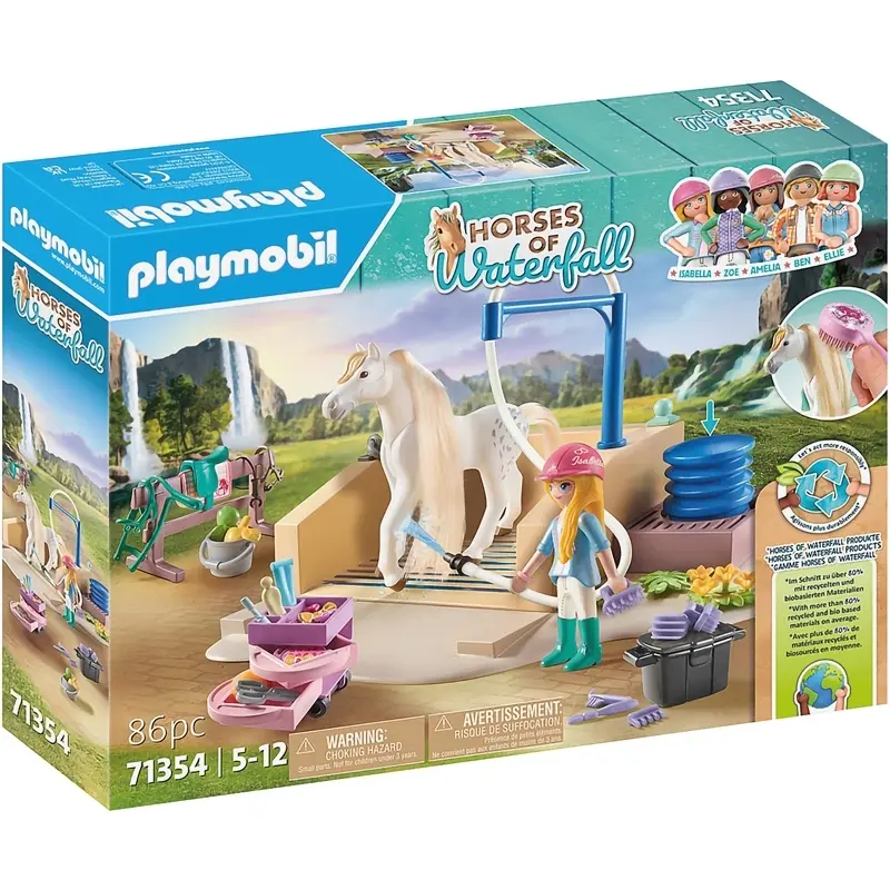 Pferdewäsche-Simulationsspiel Playmobil Pferdewäsche-Simulationsspiel Playmobil